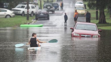 Photo of video | „Ploi cum vezi o dată la 200 de ani”. Orașe întregi din Australia, scufundate în urma inundațiilor