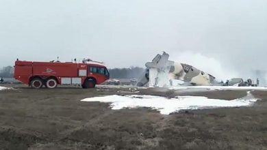 Photo of video |  Un avion de transport militar s-a prăbușit în Kazahstan: Patru persoane au murit