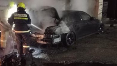 Photo of Un BMW, distrus de flăcări la sudul țării. Arderea s-a produs noaptea