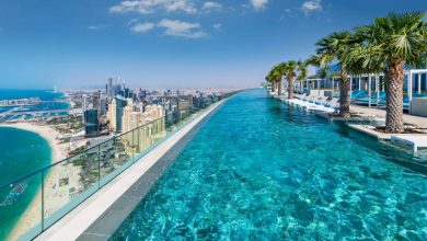 Photo of foto | Cum arată cea mai înaltă piscină din lume. Este în Dubai și are o priveliște uimitoare la 294 de metri înălțime