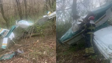 Photo of video | Momentul prăbușirii avionului de la Vadul lui Vodă, surprins de o cameră vde supraveghere