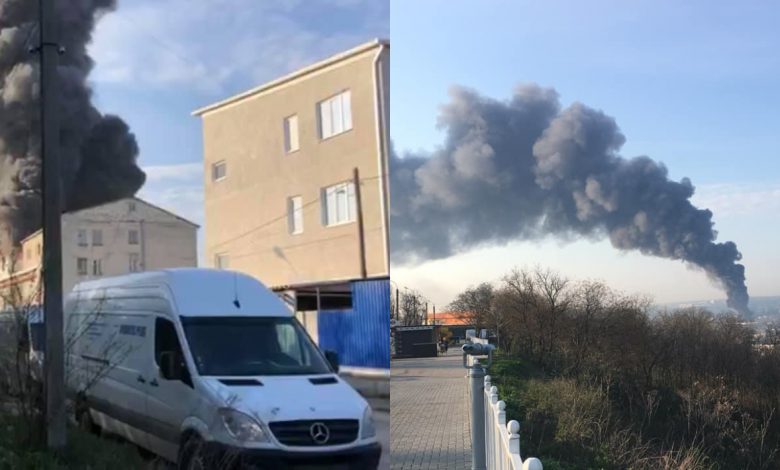 Photo of foto, update | Arde un depozit de vopsea de pe Calea Basarabiei. Au fost mobilizate 15 echipaje și 60 de pompieri