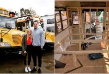 Photo of foto | Un cuplu britanic a transformat un autobuz de școlari într-o locuință de lux. Cum arată vehiculul renovat cu 50.000 de euro