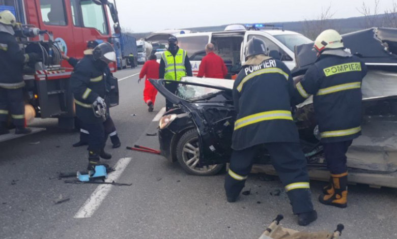 Photo of foto | Strivit de un camion. Un șofer a decedat după ce nu a cedat trecerea unui vehicul de mare tonaj