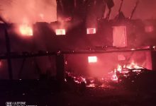 Photo of foto | Incendiu nocturn pe teritoriul mănăstirii Hârjauca. Două tone de cereale, distruse de foc