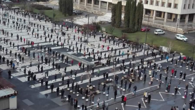 Photo of foto | Poza zilei vine din România: Cum arată Paștele catolic într-un oraș pe timp de pandemie