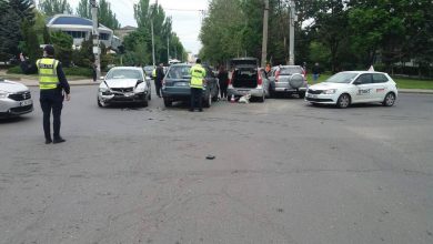 Photo of foto, video | Patru mașini avariate dintr-o lovitură. Accidentul surprins de o cameră de bord la Botanica