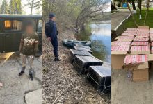 Photo of video | Credeau că nu vor fi observați cât moldovenii se pregătesc de Paște? Doi tineri, prinși cu 10.000 de pachete de țigări pe malul Prutului