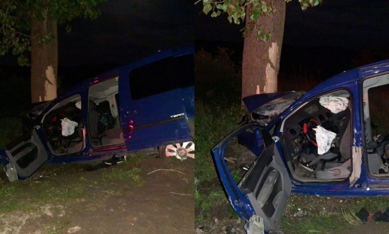 Photo of Un individ fără permis de conducere s-a izbit violent cu mașina de un arbore. Doi pasageri au decedat