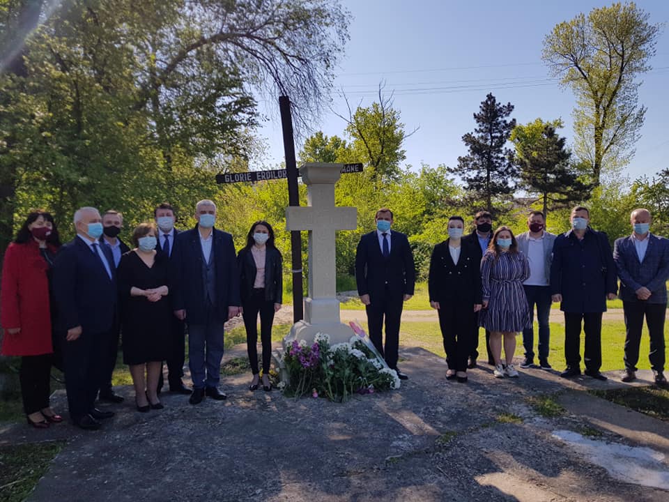 FOTO// Platforma DA a comemorat victimele celui de-al Doilea Război Mondial