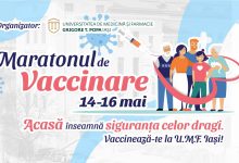 Photo of Maraton de vaccinare cu Pfizer la Iași, în weekend-ul 14-16 mai. Sunt eligibili și cetățenii Republicii Moldova