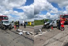 Photo of foto | Accident grav la Ialoveni. Un bărbat, blocat între fiare după ce s-a izbit cu mașina de un Kamaz