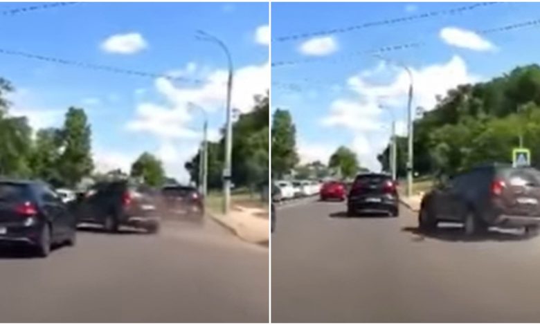 Photo of foto, video | A uitat de limita de viteză și regulile de circulație? Depășirea periculoasă a unui șofer, soldată cu un accident grav în capitală