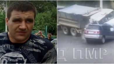 Photo of video | „Am crezut că voi reuși”. Șoferul camionului implicat în accidentul de la Tighina explică cum s-a produs impactul