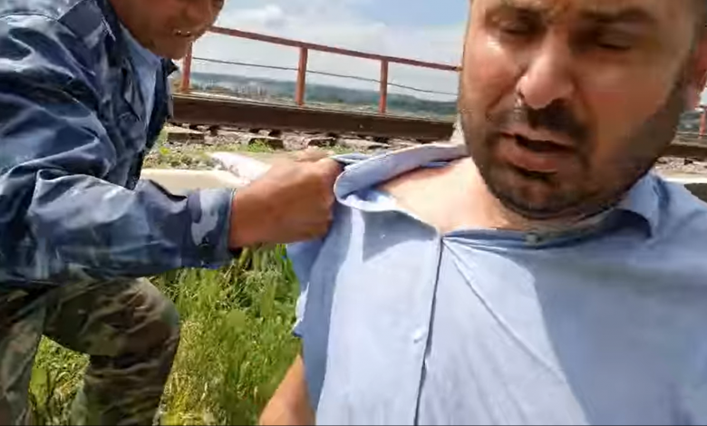 Photo of video | „Oprește camera!”. Lider de partid, fugărit și lovit pe podul de pe Nistru