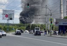 Photo of update, foto | Incendiu puternic la Ciocana: Arde un depozit