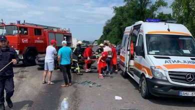 Photo of Accident pe traseul Chișinău-Ungheni: O persoană a fost transportată în stare gravă la spital