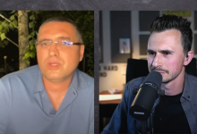 Photo of video | Deranjat de întrebări, Renato Usatîi l-a lăsat „cu ochii în soare” pe vloggerul Andrei Bolocan: Îți doresc o seară bună