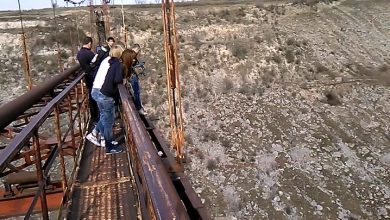 Photo of video | „Rope Jumpingul” este practicat ilegal la Rezina: Starea podului suspendat, neverificată