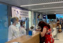 Photo of foto | După aterizare, direct la vaccinare. La Aeroportul Chișinău a fost inaugurat un punct de imunizare