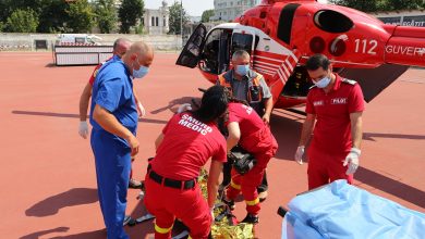 Photo of foto | Un bărbat din Ungheni, adus cu SMURD la Chișinău. A suferit mai multe arsuri grave