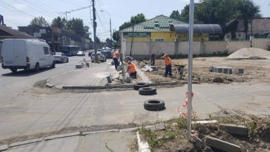 Photo of foto | Pe strada Ismail a început amenajarea unei parcări. Câte locuri va avea?