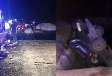 Photo of Mașini prăbușite în groapa săpată pentru reparația unui pod. Trei persoane, inclusiv doi minori, au suferit traumatisme