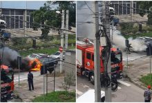 Photo of update, foto | Chișinău: Două mașini, cuprinse de flăcări. Precizările IGSU