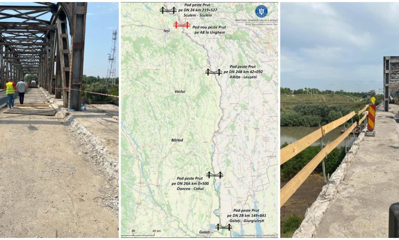Photo of La Ungheni ar urma să fie construit un pod nou, iar altele din țară – reabilitate. Ministrul român al Transporturilor: „Îmbunătăţim legăturile dintre România şi R. Moldova”