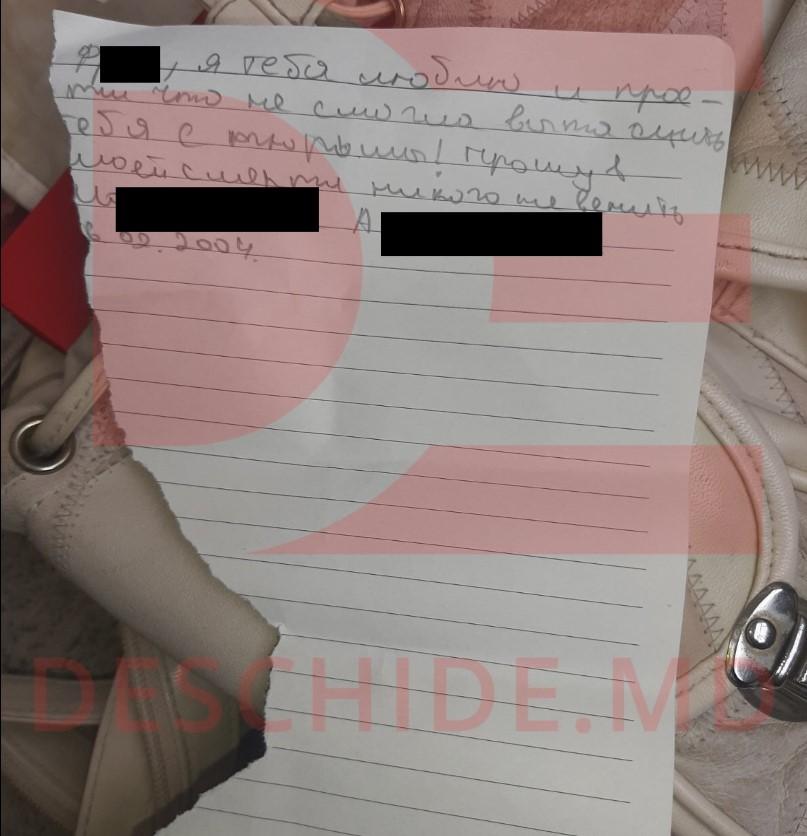 FOTO// Două tinere au sărit în gol de la etajul 13 al unui bloc din Bălţi. Ce scria în bilețelele de adio