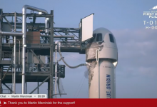 Photo of live | Începe călătoria lui Jeff Bezos în spațiu. Toți cei patru pasageri se află la bord