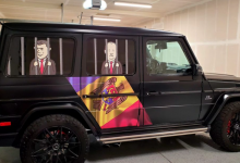 Photo of foto | Imaginea zilei vine din SUA: Câțiva moldoveni au mers la alegerile anticipate cu o mașină decorată „special”