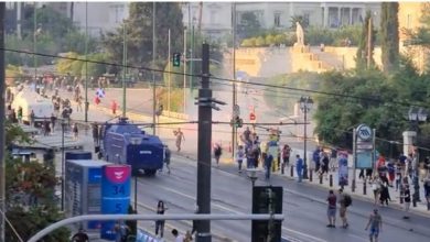 Photo of video | Proteste în Grecia împotriva restricțiilor anti-COVID. Oamenii au fost dispersați cu gaze lacrimogene
