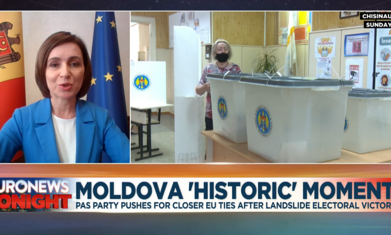Photo of video | Maia Sandu, în direct la Euronews: „Avem toate instrumentele pentru a implementa reformele necesare”