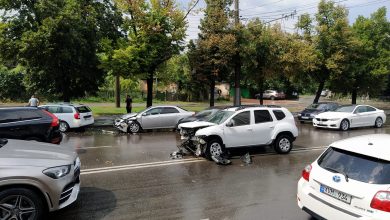 Photo of video, foto | Accident lângă Circ: Patru mașini ar fi avariate. Circulație îngreunată în zonă