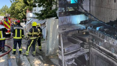 Photo of foto | Incendiu în apropierea Circului din capitală: Un local a fost cuprins de fum și flăcări