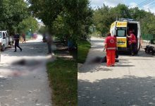 Photo of Au pornit la drum cu motocicleta, dar i-a „oprit”… o fântână. Doi tineri, transportați la spital după un impact violent