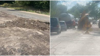 Photo of foto | A început reparația drumului spre Băcioi dinspre Aeroport