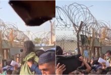Photo of video | „Ajutați-ne, vin talibanii”. Femeile afgane plâng și își aruncă copiii peste sârmele ghimpate din Aeroportul din Kabul