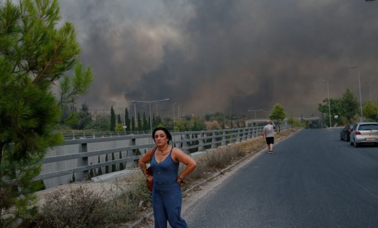 Photo of Calitatea aerului în estul Mediteranei, deteriorată de incendiile de vegetație din Grecia şi Turcia