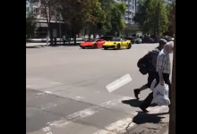 Photo of video | Scene din „Fast and Furious” pe străzile capitalei. Un Lamborghini și un Porsche, surprinse întrecându-se