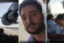 Photo of video | Imagini șocante! Afganii care au vrut să fugă din țară agățați de avion s-au filmat în timpul decolării