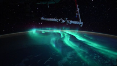 Photo of Imagini spectaculoase cu Aurora australă: Fotografii făcute de un astronaut de pe Stația Spațială Internațională