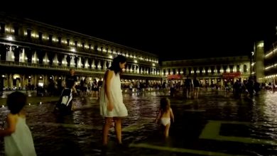 Photo of video, foto | Veneția a fost inundată, fenomen rar pentru august. Turiștii au dansat prin apă
