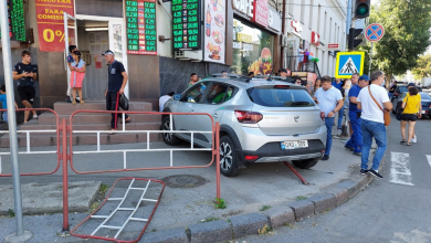 Photo of O șoferiță a intrat cu mașina pe un trotuar de pe strada Ismail din capitală, rănind două femei