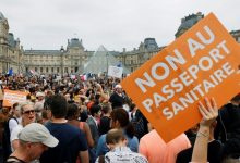 Photo of video | Francezii, nemulțumiți de pașaportul sanitar. Sute de mii de persoane au protestat a opta sâmbătă consecutiv