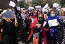 Photo of Un grup de femei a protestat în Kabul, cerând drepturi egale și participare deplină la viața politică din Afganistan