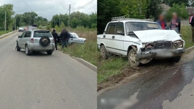 Photo of foto | Toyota, tamponată de un VAZ condus de șofer beat. În mașină se afla un copil de 5 ani