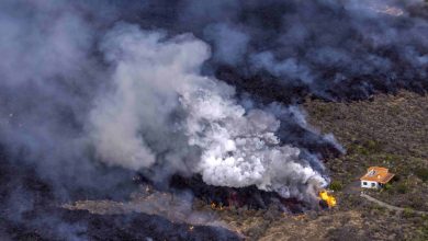 Photo of foto | O casă a rămas neatinsă în infernul provocat de erupția vulcanului din La Palma. Imagini cu construcția