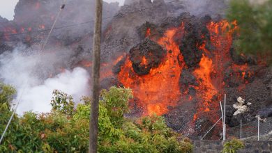 Photo of Erupția vulcanică din La Palma se intensifică, pompierii s-au retras. Zboruri anulate pentru prima dată